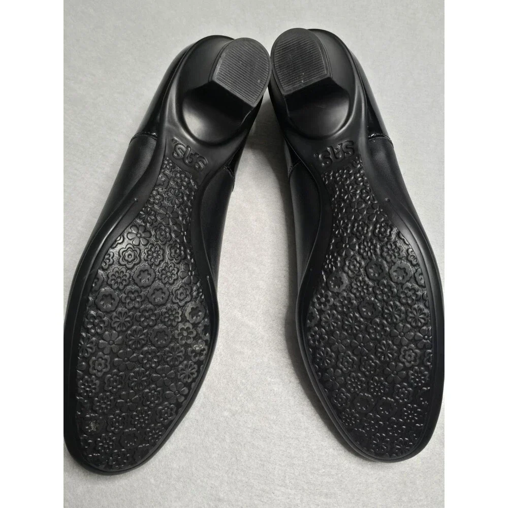 SAS Isabel Mary Jane Heels Black Patent Cap Toe Comfort Shoes Women’s 9 Slim EUC - Picture 8 of 11